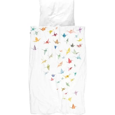 Ropa de cama Snurk Origami cranes 135 x 200 (1/4)