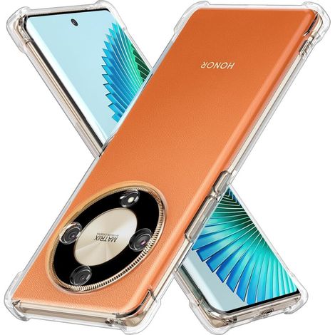 Custodia per Honor Magic 6 Lite 5G, resistente alle cadute, trasparente (1/5)