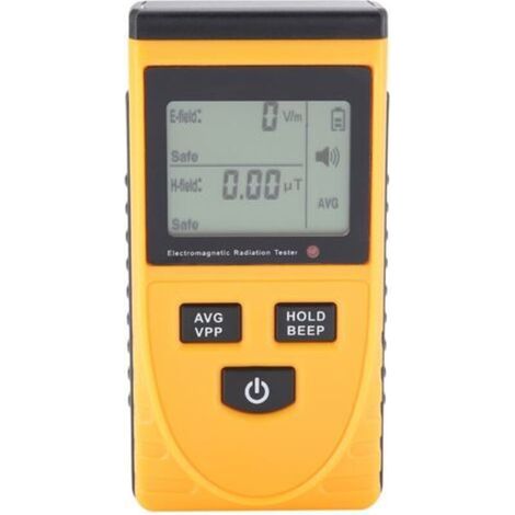 Electromagnetic Radiation Detector, Digital LCD Screen Tester, Simultaneous Magnetic Field Measurement for Assessment (1/5)