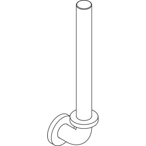 HEWI 801.21B403 99 Porte-papier de réserve Ser 801, mat (1/2)