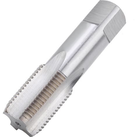 Taraud à filetage cylindrique en acier rapide HSS G1/2-14 pour coupe fonte et acier allié, outil de taraudage (1/5)