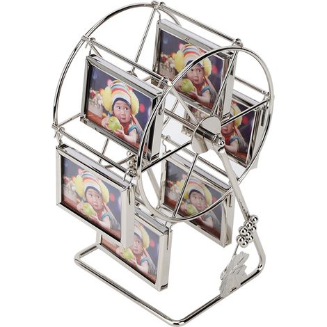 Cadre Photo Rotatif à Roue Unique pour Studio Mariage Décoration Maison (1/5)