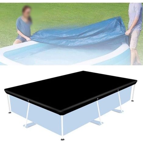 Schutzabdeckung für den Pool, 400 x 211 cm, rechteckig, Winterabdeckung (1/3)