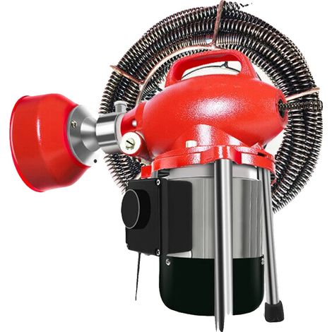 Máquina desatascadora, funcionamiento automático de alta potencia, cable largo, 01 (1/2)