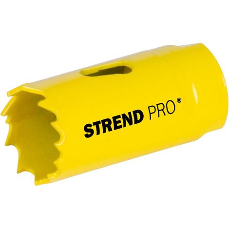Lochsäge Strend Pro BHS44, 22 mm, M3 Bimetall, Lochsäge für Metall, Sägekrone (1/3)