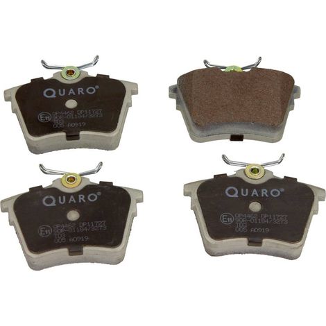 PLAQUETTES DE FREIN QUARO PEUGEOT ARRIÈRE 407 04-