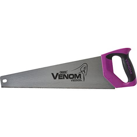 Draper 66125 Venom - Sega in laminato 14PPI, lunghezza lama 500 mm (1/4)