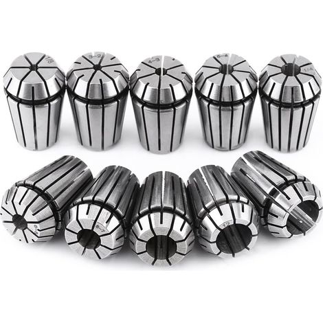 Set de collets ER2, 10 pièces, 1/8''10mm (1/5)