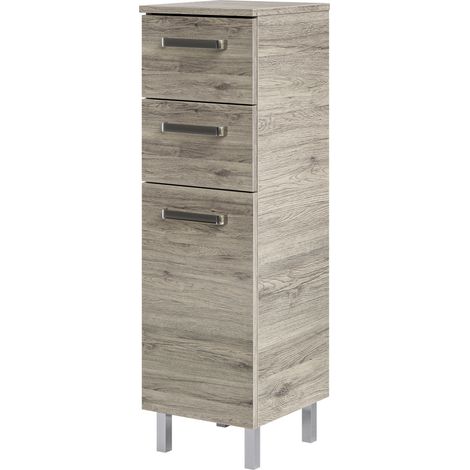 Pelipal Midischrank Offenbach 100,5 x 30 x 33 cm Badezimmerschrank Badschrank (1/3)