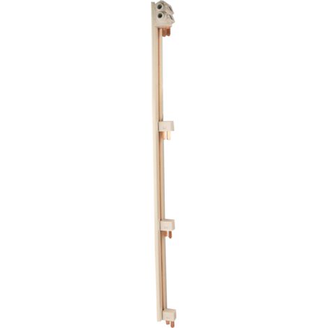 Eur'Ohm – Peigne électrique 4 rangées 1P+N 63A 19092 – Pour ID haut/haut – Conçu pour installations électriques professionnelles (1/2)