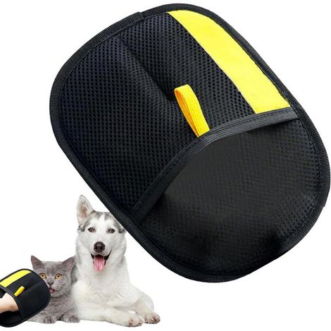 Gant de brossage pour animaux - Brosse de massage et soin pour chiens et chats