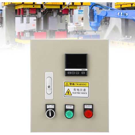 Boîtier de régulation de température intelligent PID BERM/BEM702-18A-3P-CT, triphasé 380 V CA, 7,5 kW, avec thermocouple (1/5)