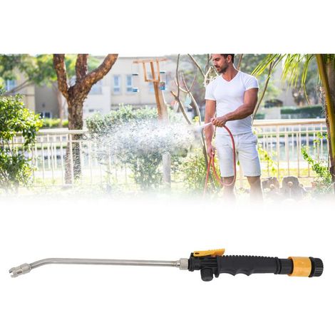Lance de Pulvérisation à Gouttelettes G3/4 - Embout Inox et Plastique Antidérapant - Pour Jardin, Voiture et Fenêtres (1/5)