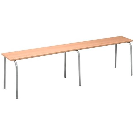 Banc scolaire hêtre L 200 cm - Maxiburo