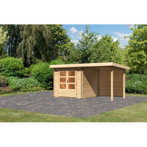 BH Bastrup 2 natur 220x220x220 mit AD 2m breit, 28mm Rückwand