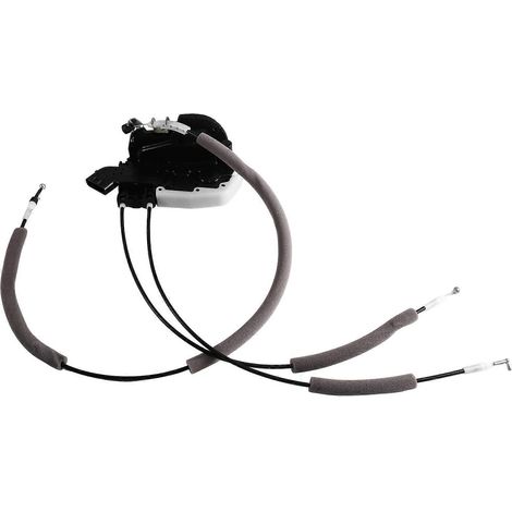 Moteur d'actionneur de verrouillage de porte avant droite (côté passager) 80500-3BA0A pour Nissan VersaTiidaMarchMicra et X-Trail (noir) (1/5)