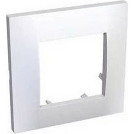 Schneider ALB45650 - Altira - White plate 1 position 80 x 80 mm