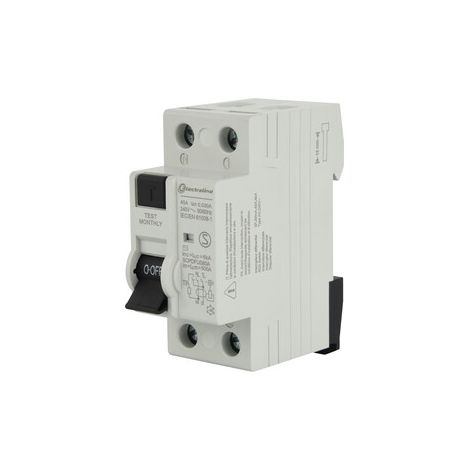 INTERRUTTORE DIFFERENZIALE 30MA 40A 6KA TIPO AC Q.TA 2