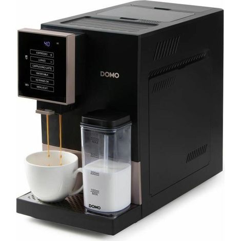 Domo DO743K Automatische Kaffeemaschine Schwarz Kompakt