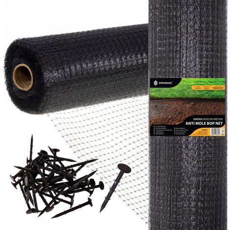 RETE PER TALPE CONTRO TALPE FORTE PREMIUM 1x100m 30g RESISTENTE +PIOLI (1/5)
