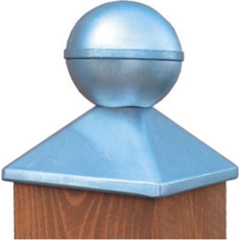 Embellecedor de aluminio - Bola 9x9 cm. -