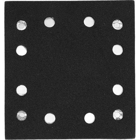 Pandle de ponçage carré 8 trou 4 yeux plaque en aluminium Eva bon amortiment de dissipation de chaleur forte disque de polissage électrique (1/5)