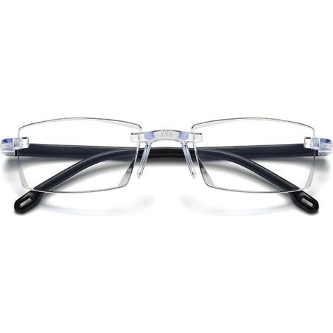 Lunettes de lecture ultra-légères anti-lumière bleue sans cadre (1/5)