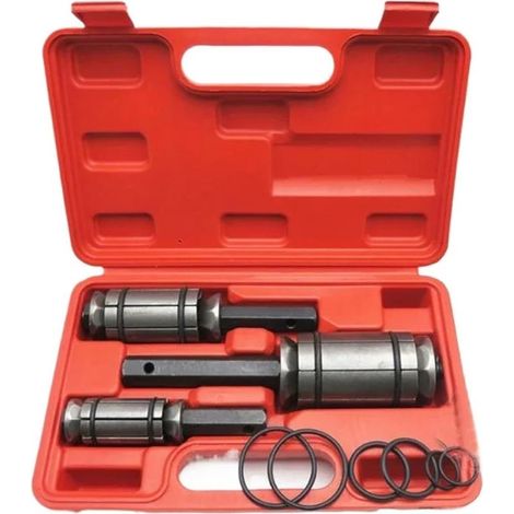 Ensemble de 3 outils d'expansion de tuyau d'échappement de 1 1/8" à 3 1/2" pour voiture, outil de débosselage de silencieux