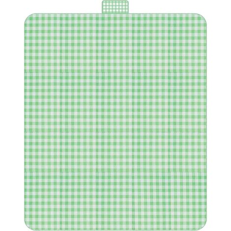 Extra große Picknickdecke, tragbare, faltbare Picknickmatte für draußen, 200 x 300 cm, mit Tragegurt, wasserdicht für Strand und Camping (Grün) (1/5)