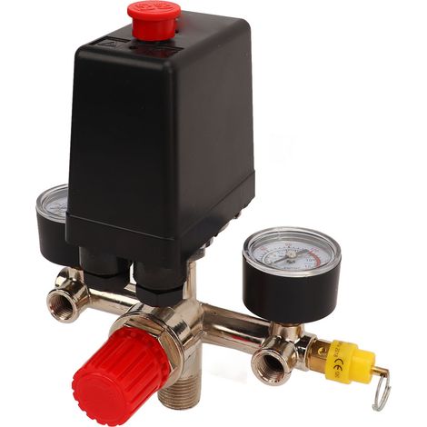 Automatisches und präzises Druckschalterventil für Luftkompressoren, 0 bis 180 PSI (1/5)
