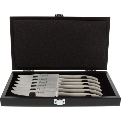 Pradel Excellence 7620-6 Confezione di 6 coltelli Laguiole monoblocco forgiati (1/4)