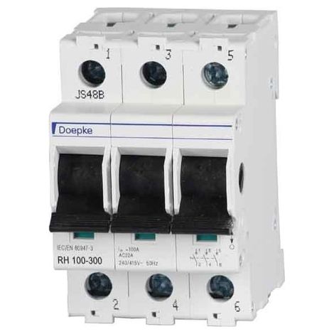 Doepke RH063-300 Interruptor Principal 63A 3 Polos