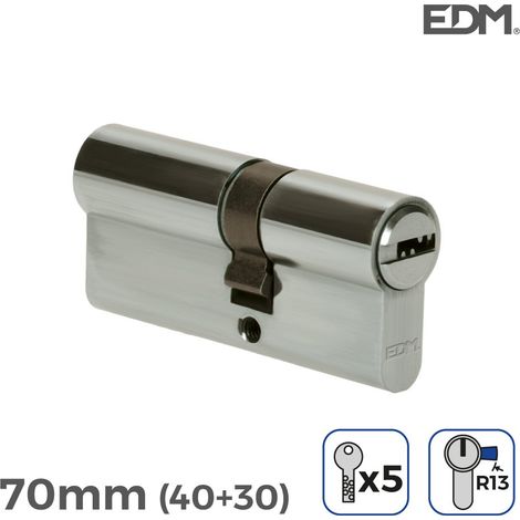 edm EDM 85181 cilindro di porta argento 70 mm