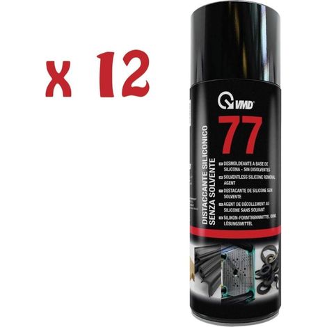 12 bombolette spray distaccante siliconico no solvente 400ml Vmd 77