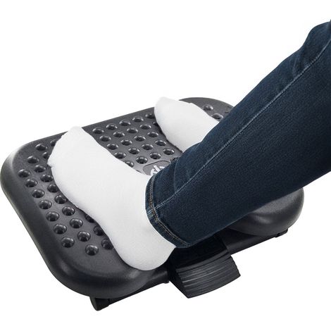Verstellbare ergonomische Fußstütze für Büro oder Zuhause
