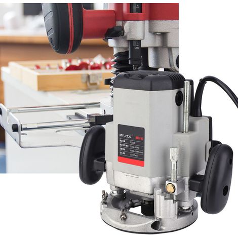 Mini-outil de fraisage et de gravure électrique 2200 W pour le travail du bois, prise CN 220 V3 (1/5)