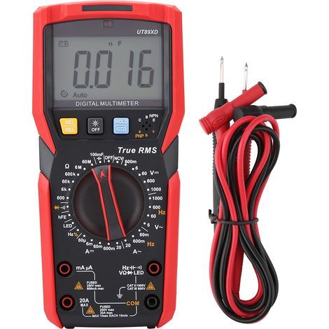 NVC UNi T UT89XD Digital Multimeter with Temperature Test (1/5)