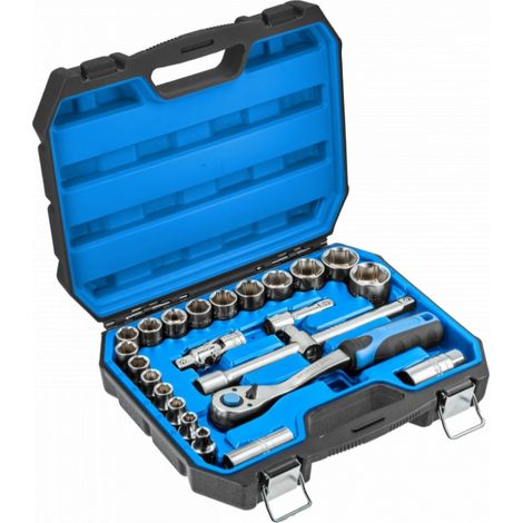 Ensemble d'outils Hogert HT1R410 1/2'' 24 unités