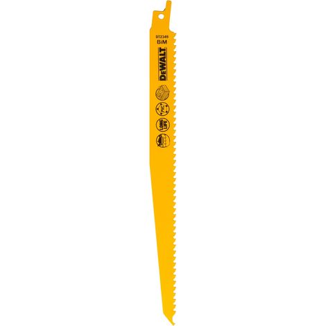 DeWalt Säbelsägeblatt BIM Holz 228 mm 6TPI (1/2)