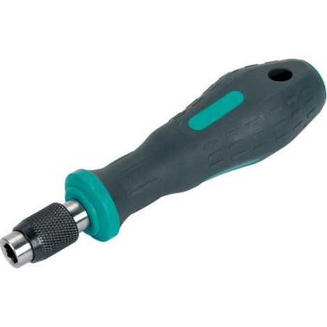 Poignée pour tournevis Wolfcraft 1240000 1/4'' 138 mm (1/4)