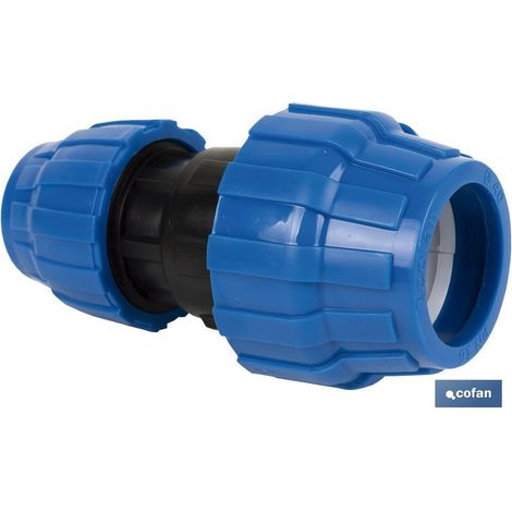 Pack de 3 unités raccord réduit PP PN16 63 x 50