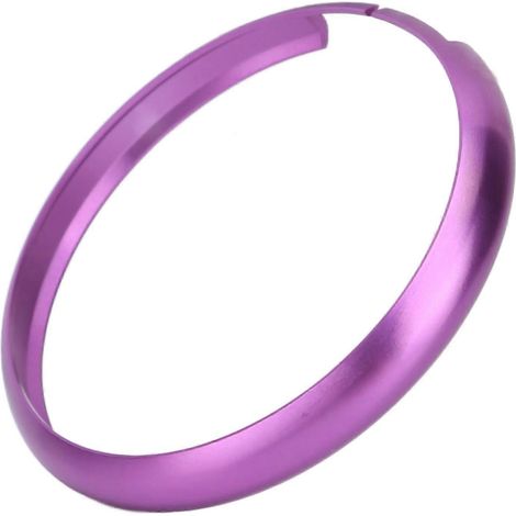 Zierring für Autoschlüssel mit Fernbedienung, lila Aluminium, Ersatzteil für MINI R55 R56 R57 R58 R59 R60 (1/5)