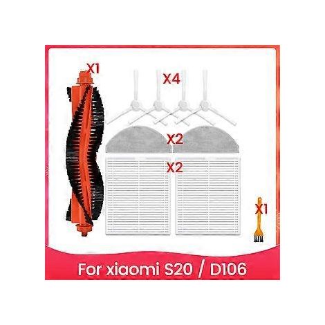 Zubehör für Saugroboter S20 / D106: Hauptbürste, Seitenbürste, HEPA-Filter, Wischtuch, Staubbeutel (Ersatzteil) (1/5)