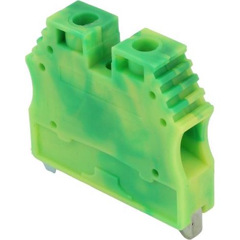 Borne De Jonction De Terre Vert Jaune - Section De Fils 6 à 10mm² - Er6 à Er10 (1/3)