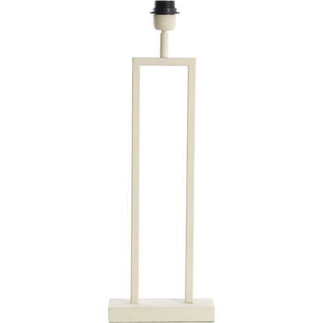 Light & Living - lámpara de mesa - Shiva - beige - metal -
