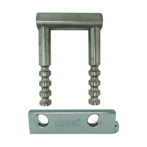 Ausziehbares Vorhängeschloss für Armbrust-Rollladen 13369 Micel (1/3)