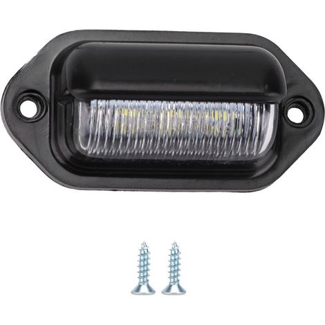 aqxreight Lumière 6000K de Plaque Minéralogique de 6LED Lumineuse pour des Camions RVs de Voitures de Bateaux, Appropriés à les Véhicules 12V, Lumières D'étape, Lumières de Porte, avec la. (1/5)