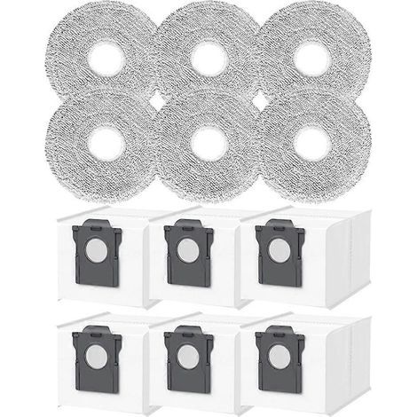 Ensemble de 12 sacs à poussière pour balai aspirateur Dreame MOVA E40 Ultra - Pièces de rechange incluses (1/5)