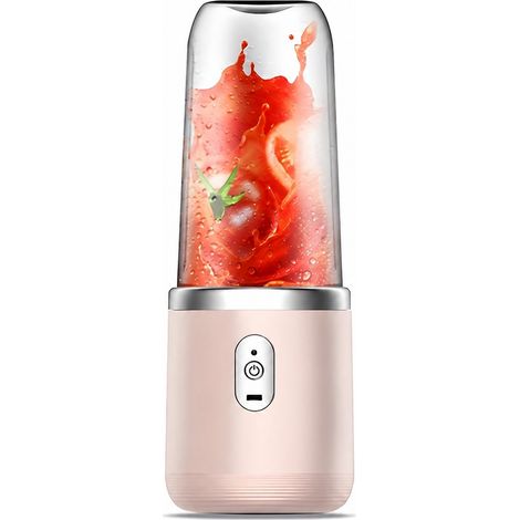 Mini Blender Portable, Coupe de Jus Rechargeable par USB pour Smoothies, Blender de Fruits Taille Personnelle pour Maison, Voyage, Bureau (1/5)