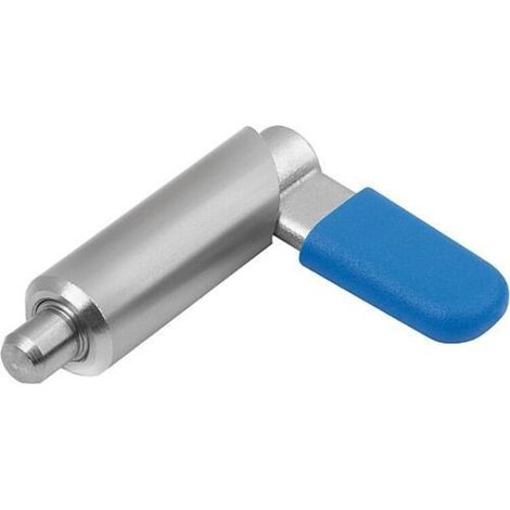 KIPP Sperrriegel glatte Ausführung D4 x 10 Form F mit Hülse und Kappe (1/3)
